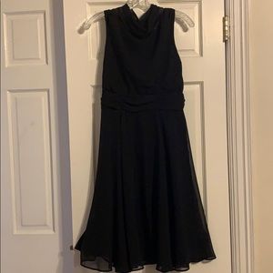 Beautiful chiffon like black dress